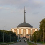 Muzeum Wielkiej Wojny Ojczyźnianej od tyłu
